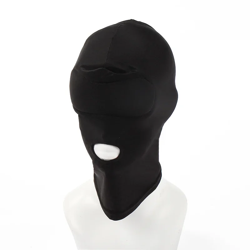 Boné de elasticidade unissex padrão sem costura capuzes fetiche para halloween cosplay festa chapéu tático máscara facial jogos