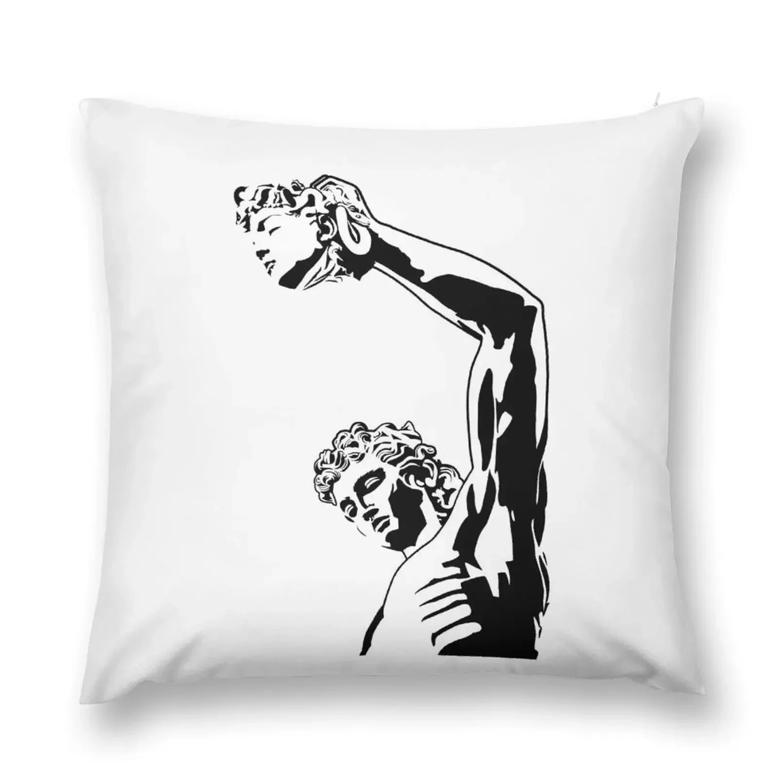 Perseus Holding Medusa'nın Kafa Atmak Yastık Minderler Dekoratif Kanepe yastıklar dekor ev Noel Yastık Kılıfı yastık