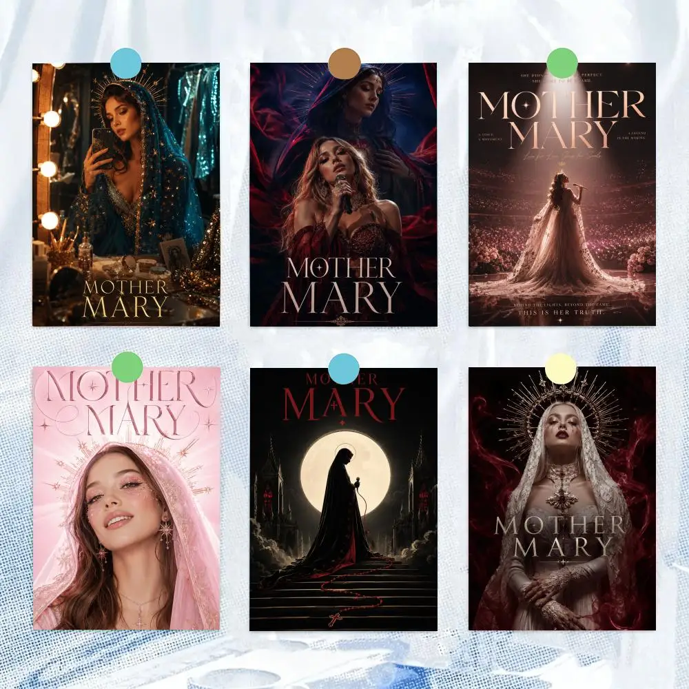 movie M-Mother M-Mary Poster Artistic Stylish Wall Art for Home Office Bar Decor Living Ro hot  Reusable