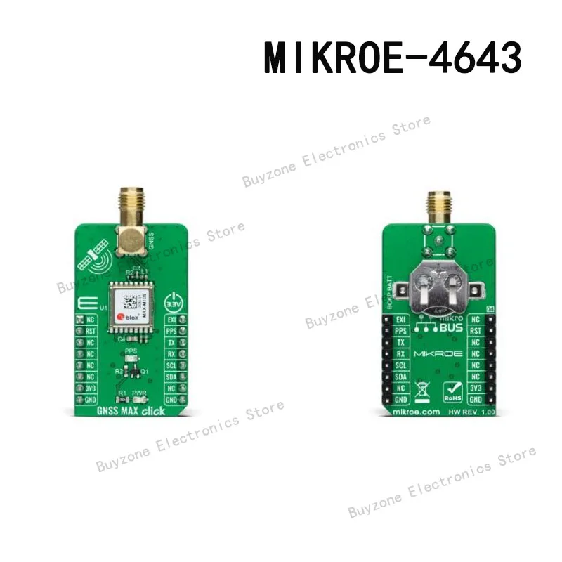 

MIKROE-4643 GNSS / GPS Development Tools U-bloxMAX-M10S