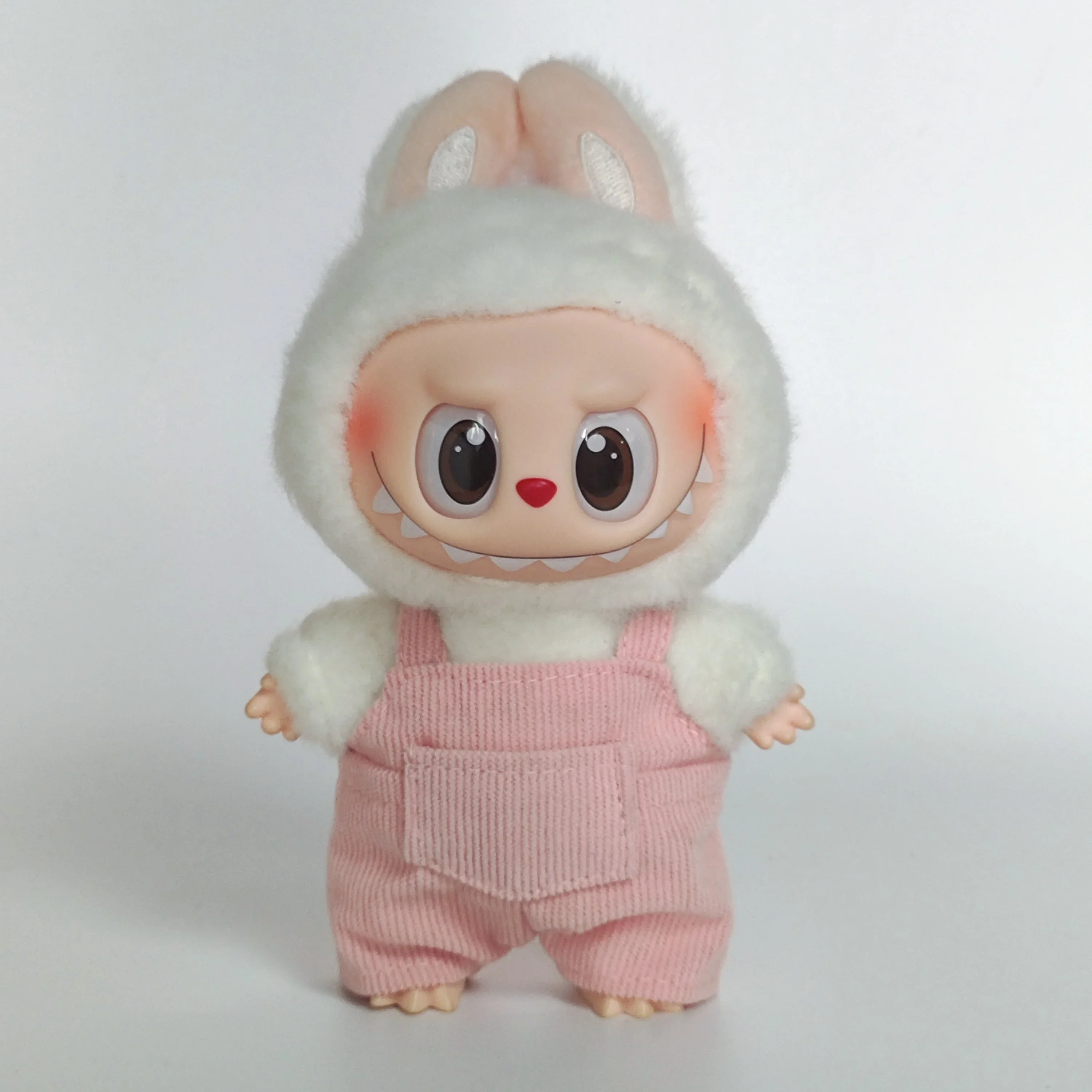 ملابس لملابس الدمية الصغيرة من Labubu إكسسوارات الزي لكوريا Kpop Exo Idol V1 V2 ملابس الجيب هدية