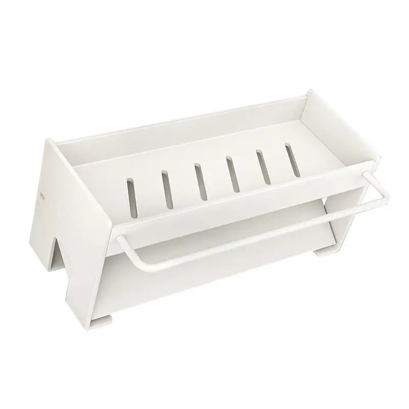 Sink Drain Storage Rack Drainage Sponge Holder Storage Rack Compact And Stylish Storage Tool For Bathrooms Craft Rooms Kitchens