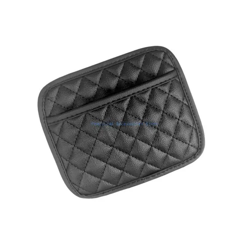 U75E العالمي سيارة حقيبة التخزين الجلود سيارة تخزين جيب مقاعد السيارة الباب الخلفي المنظم متعدد الوظائف المنظم الملحقات #5