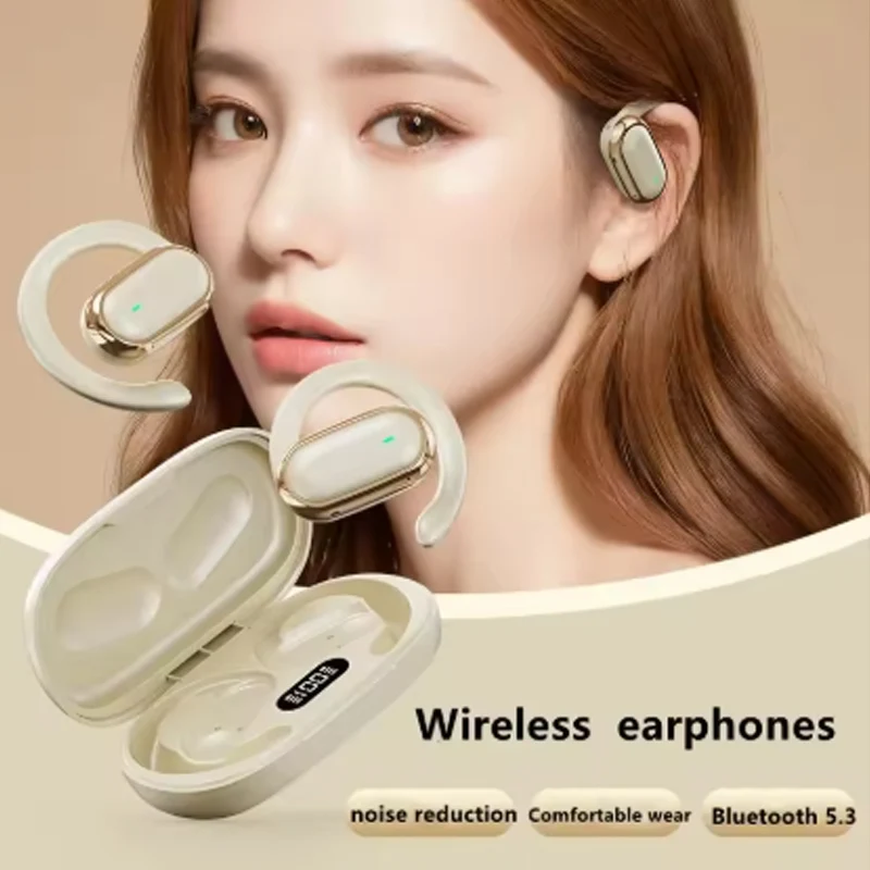 

2025 NEW OWS 5.3 Bluetooth Earphones Active Noise Cancelling Wireless Headphones For Infinix GT 20 Pro Oppo Reno8 T 5G OPPO A56