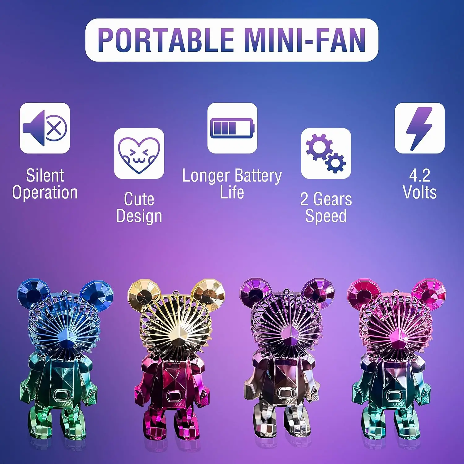 Portable Usb Desk F… - image