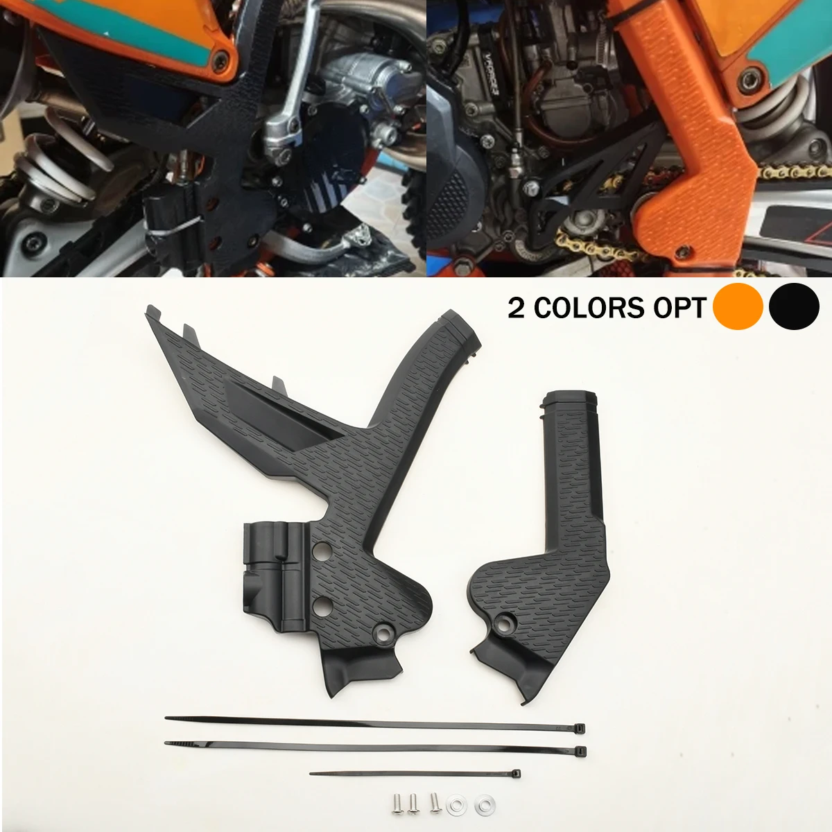 

For KTM SX85 For GASGAS MC85 2025-2026 Dirt Bike Motorcycles Accessories X-Grips Frame Guard Frame Protector Cover