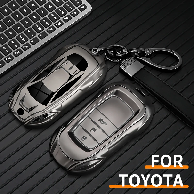 Remote Control Key Shell Bag TPU Unique Sports Car Styling Funda Llave Fit For Toyota Camry RAV4 Corolla Avalon Levin Wildlander