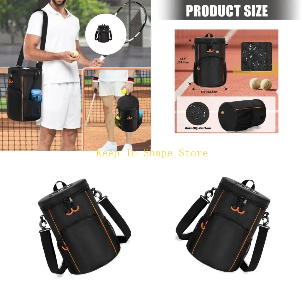 

U1JC Large Capacity Sports Equipment Bag For Tennis Baseball Impermeable Bottom Plan