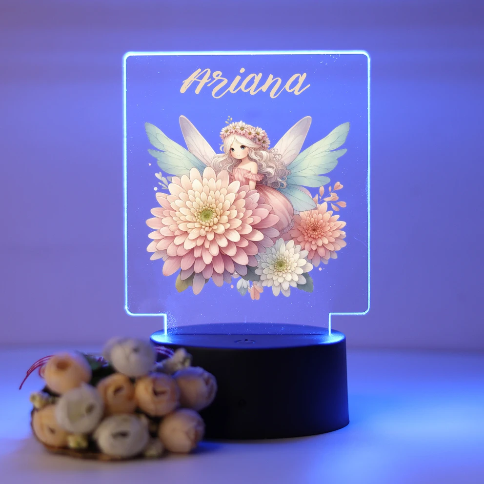 Personalized Custom Girls Hot  Children Bedroom Decor 3D Lamp For Home Decoration 3D Led Optical Illusion Table Lamp