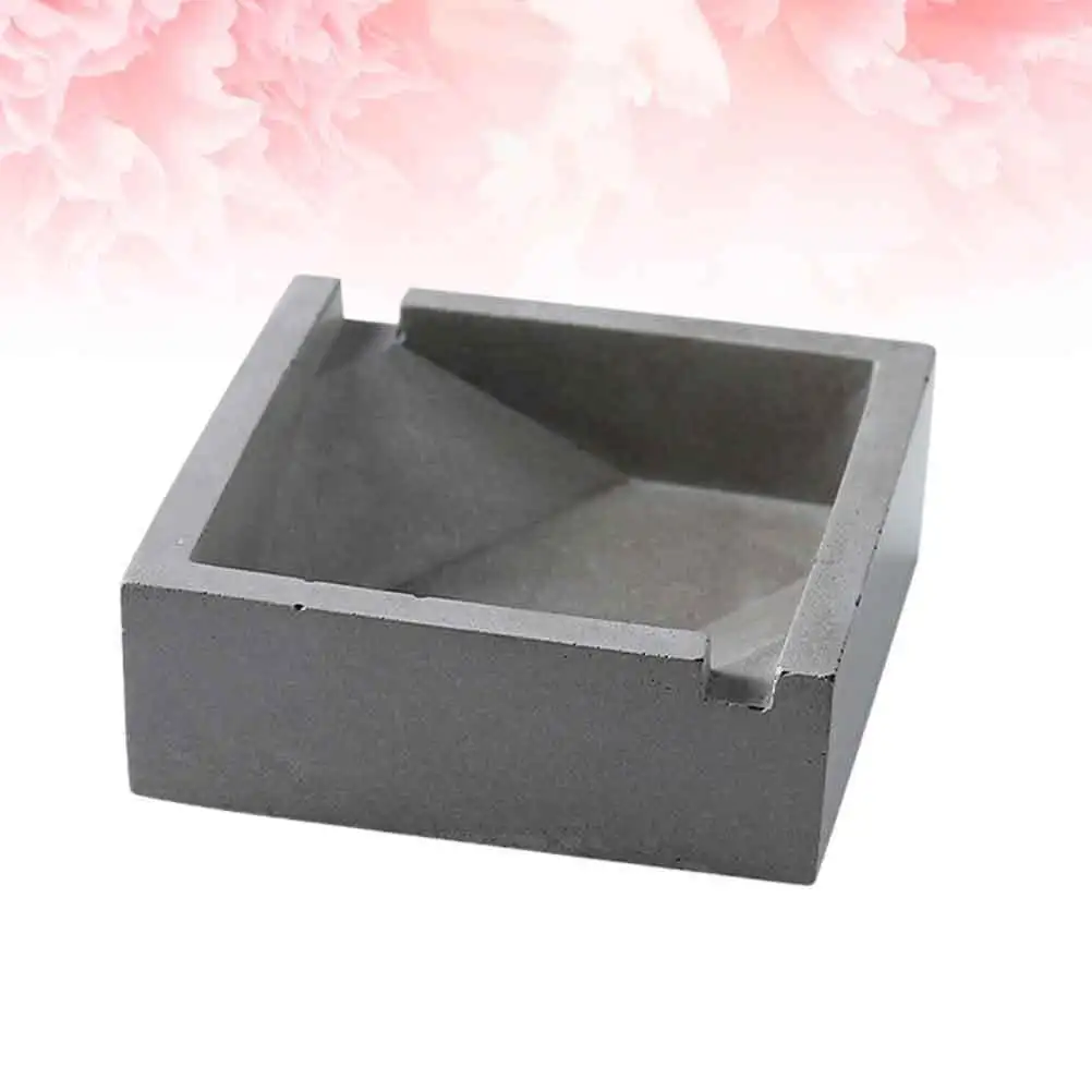 

Ashtray Grey Ash Container Size S Creative Ash Container For Home Office Desktop Decoration Chic Smoke Jar