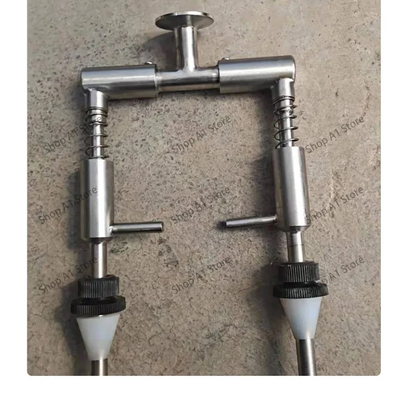 Gravity Filling Machine Head 304 Stainless Steel Gravity Filling Nozzles Professional Liquid Paste Filling Machine Accessories