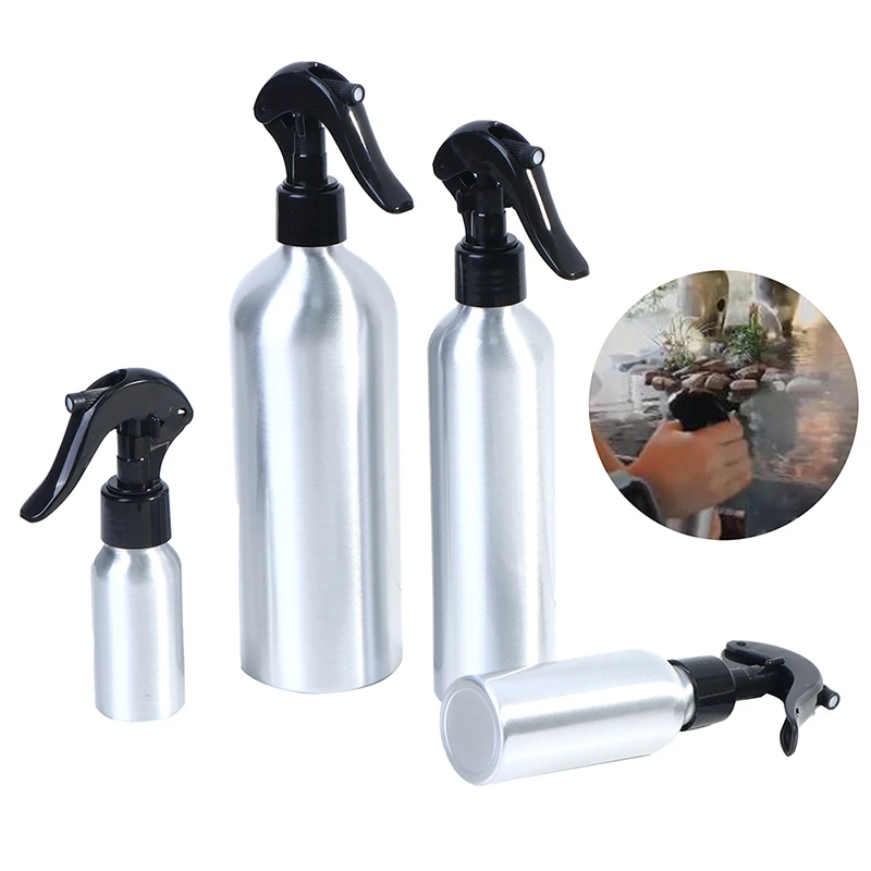 50-500ML Aluminum Bottle Empty Spray Bottles Pump Sprayer Fine Mist Spray