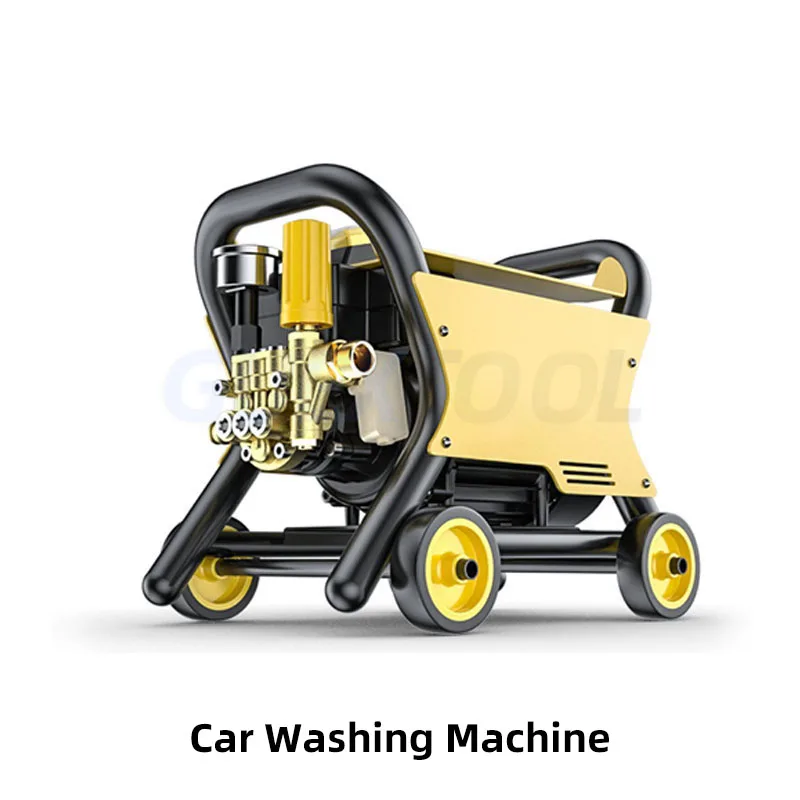 1350W Household Car Wash Machine 220V High Pressure Water Gun High Power Cleaning Machine Brush Car Strong Floor Wash Water Pump