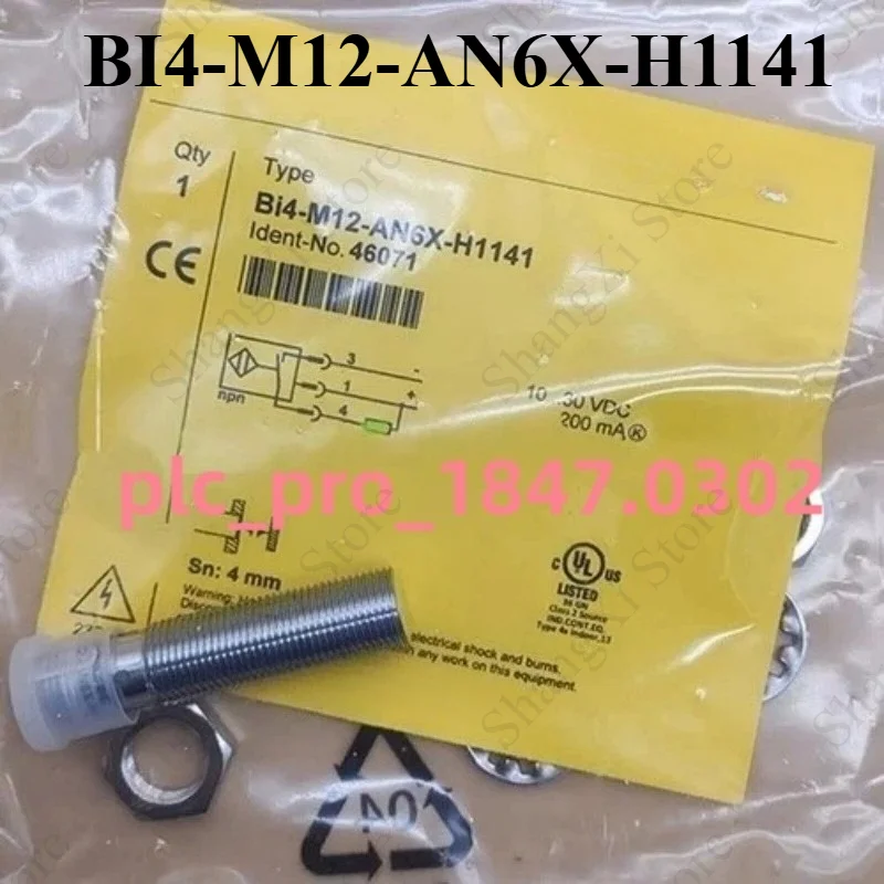 1PC Brand New BI4-M12-AN6X-H1141 Proximity Switch Fast Delivery