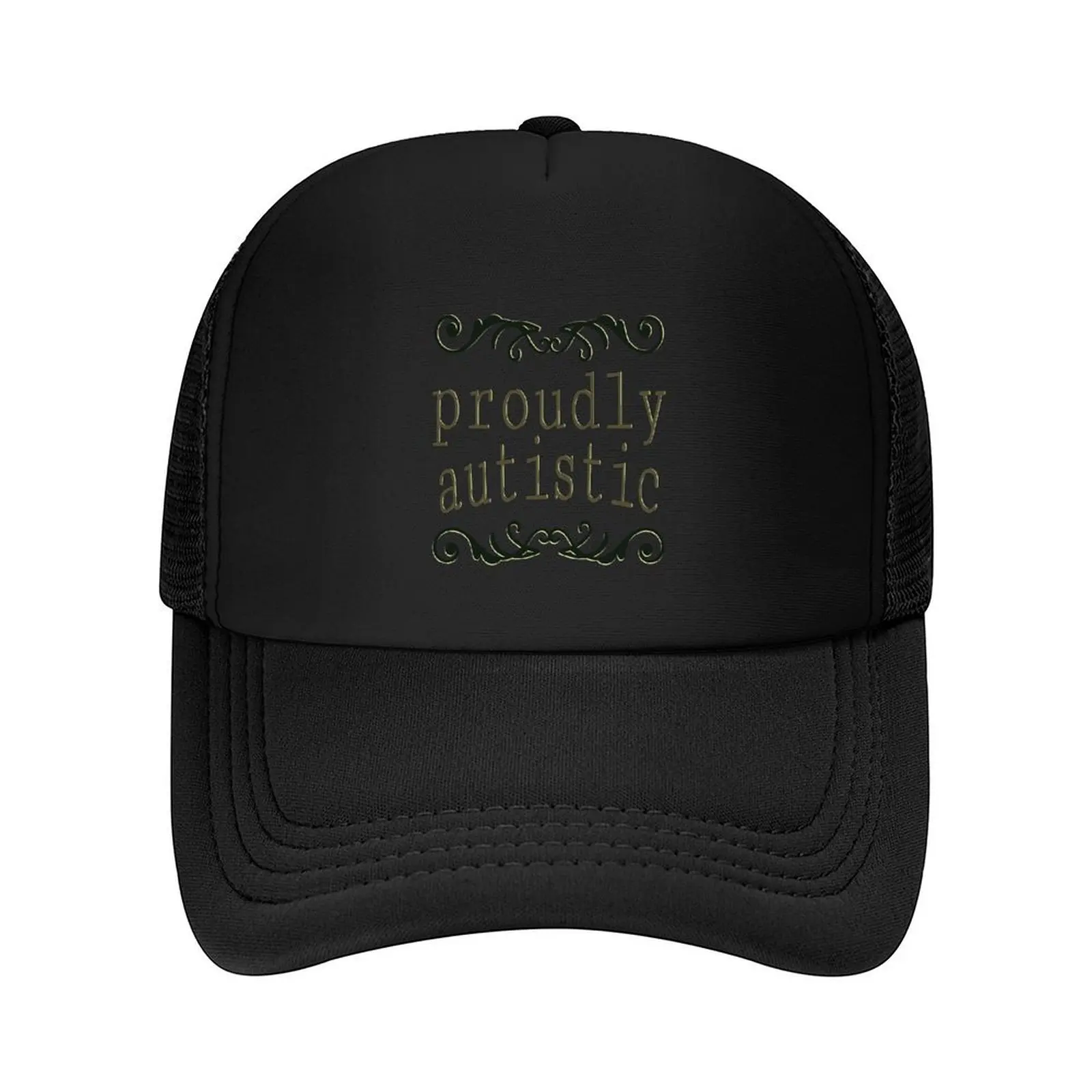 

Proudly Autistic. Actually Autistic Baseball Cap hiking hat Hat Man Luxury Male hat sun caps Women's Men's