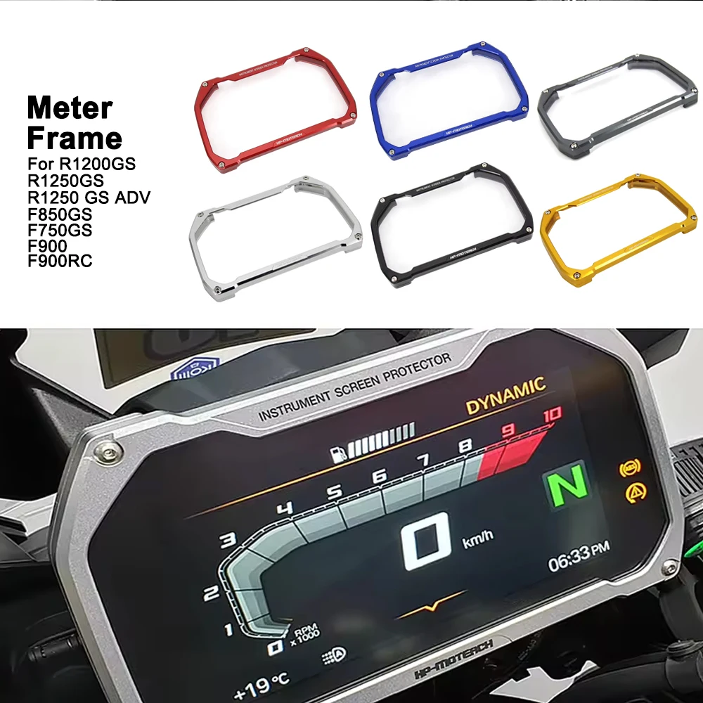 

For BMW R1200GS R1250GS R 1250 GS Adventure F850GS F750GS F900 F900R Motorcycle Meter Frame Cover Screen Protector Protection