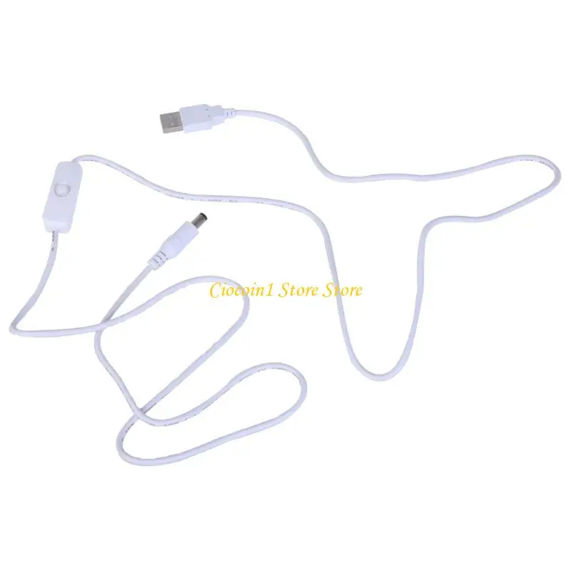 A3PC Easy Device Management USB Cable with Button 5VPowers Plug Connectors Power Cord