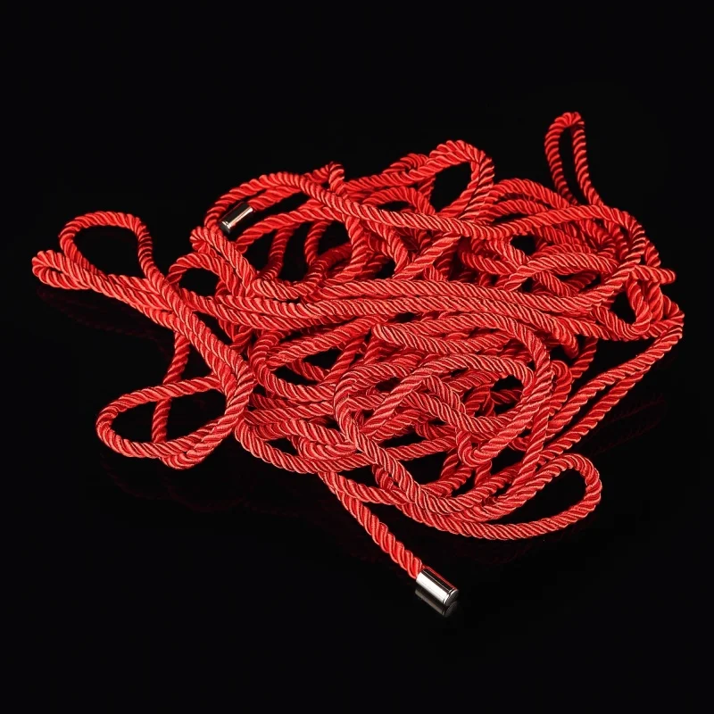 5 متر 10 متر قيود الحرير الناعم عبودية حبل مع Bdsm أصفاد شيباري للأزواج الحميمة يمزح المثيرة اللعب الجنس لعب #5