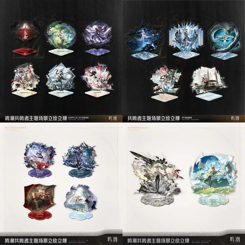 

Официальный товар Sunsyea Wuthering Waves, оригинальная подлинная акриловая подставка серии CJLH XiangLi Yao Shorekeeper Changli Camellya