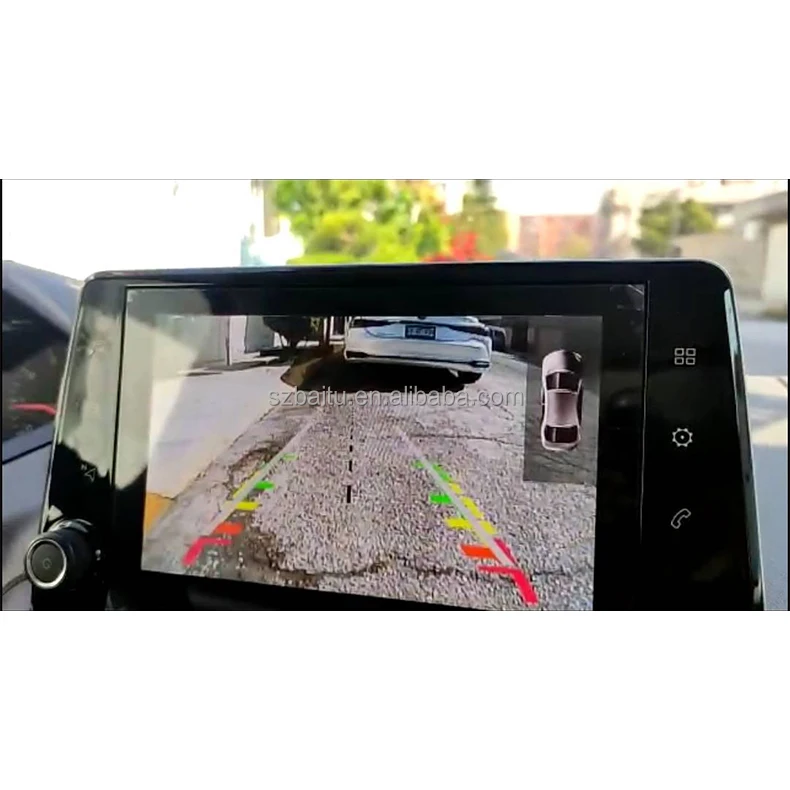 

For Peugeot Citroen 2018-2022 Berlingo Video Interface Panoramic Camera Reversing Video Interface
