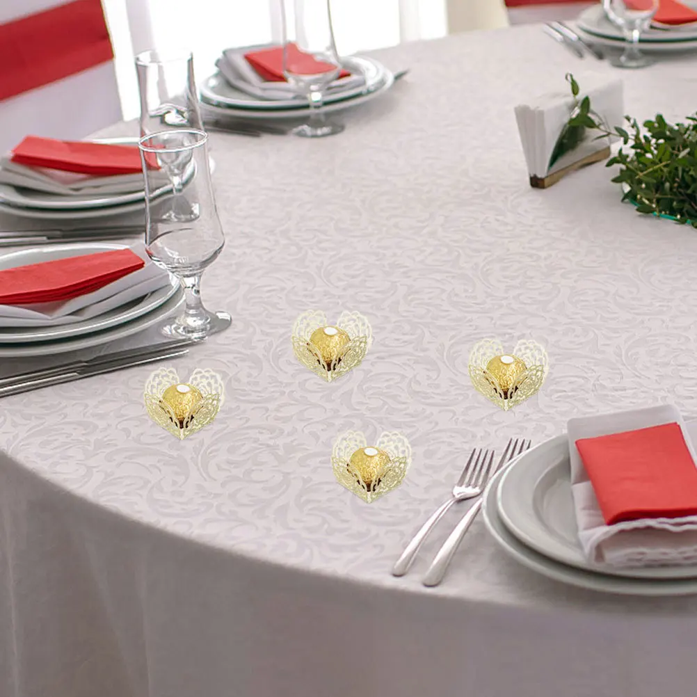 

100Pcs Chocolate Wrapper Cups Small Truffle Wrappers for Candies Caramels Confections Sweets Desserts Gift Giving