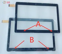 10.1 Inch Black New for Polaroid Pomdtb005 Tablet PC Capacitive Touch Screen Digitizer Sensor External Glass Panel