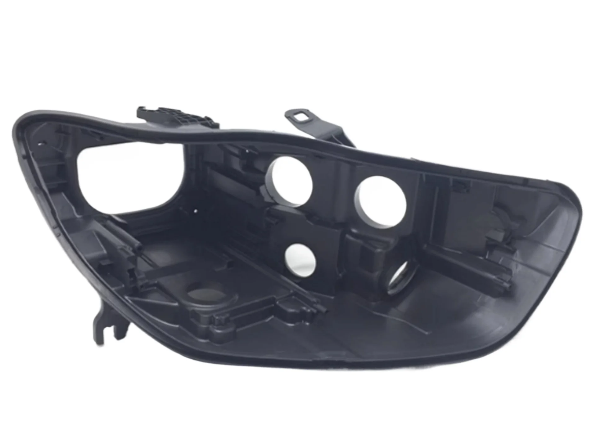 Headlight Rear Housing Base Shell Fits for A6L C7 2013‑2015 Headlamp Black Back Bottom Shell With / Without Adjusting Screw