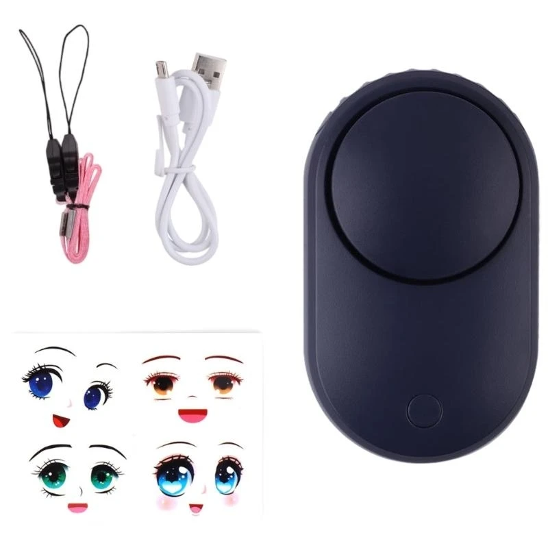L8RD Electric Eyelash Dryer with 3 Wind Speeds Eyelash Dryer Small Lash Fan Air Conditioning Blower Handheld Lash Fan Dryer