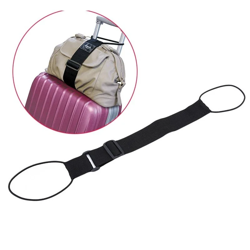 Ajustável Elastic Bagagem Strap, Bagagem Correia, Bagagem Bungee, Cintos de bagagem, Mala Cinto, Viagem Segurança, Carry On Correias