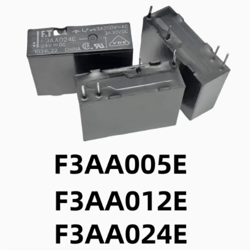 

Relay FA33005E FA33012E F3AA024E 5A4 pin 5V 12V 24V