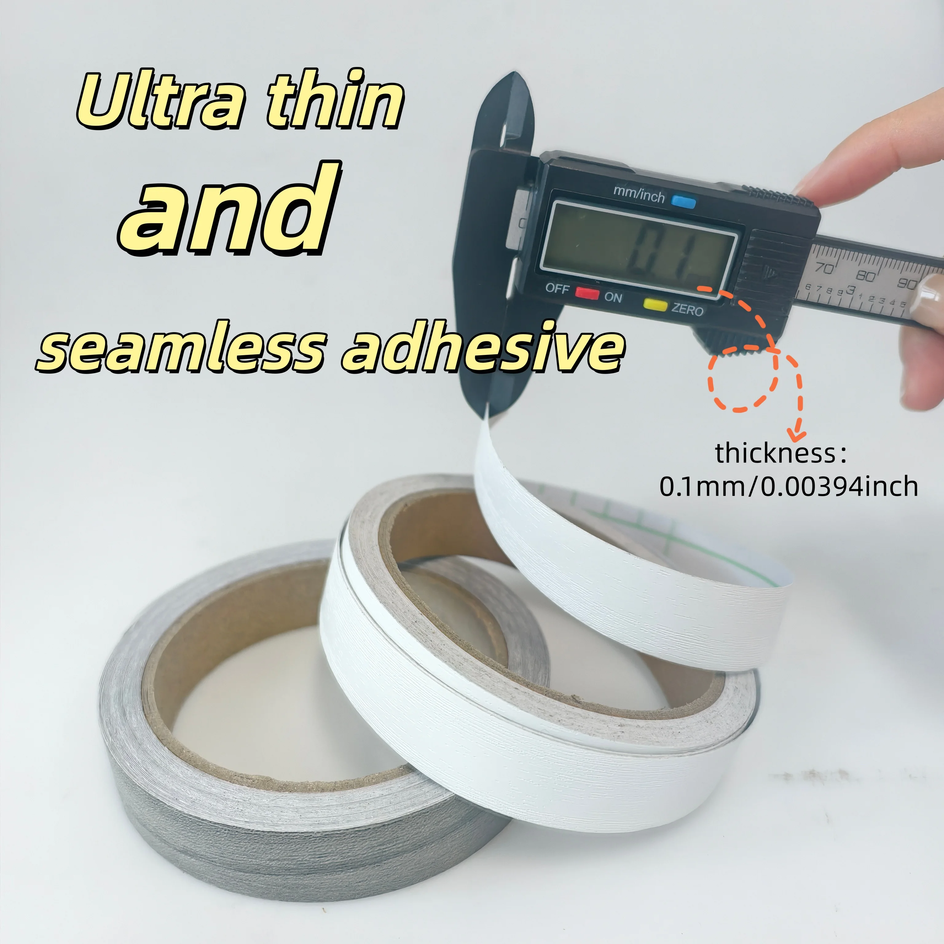 1 قطعة 10 متر x 2 سنتيمتر Preglued متفوقا PVC حافة النطاقات للخشب المطبخ خزانة طاولة أثاث مكتب مجلس Edgeband المقلم لامع #6