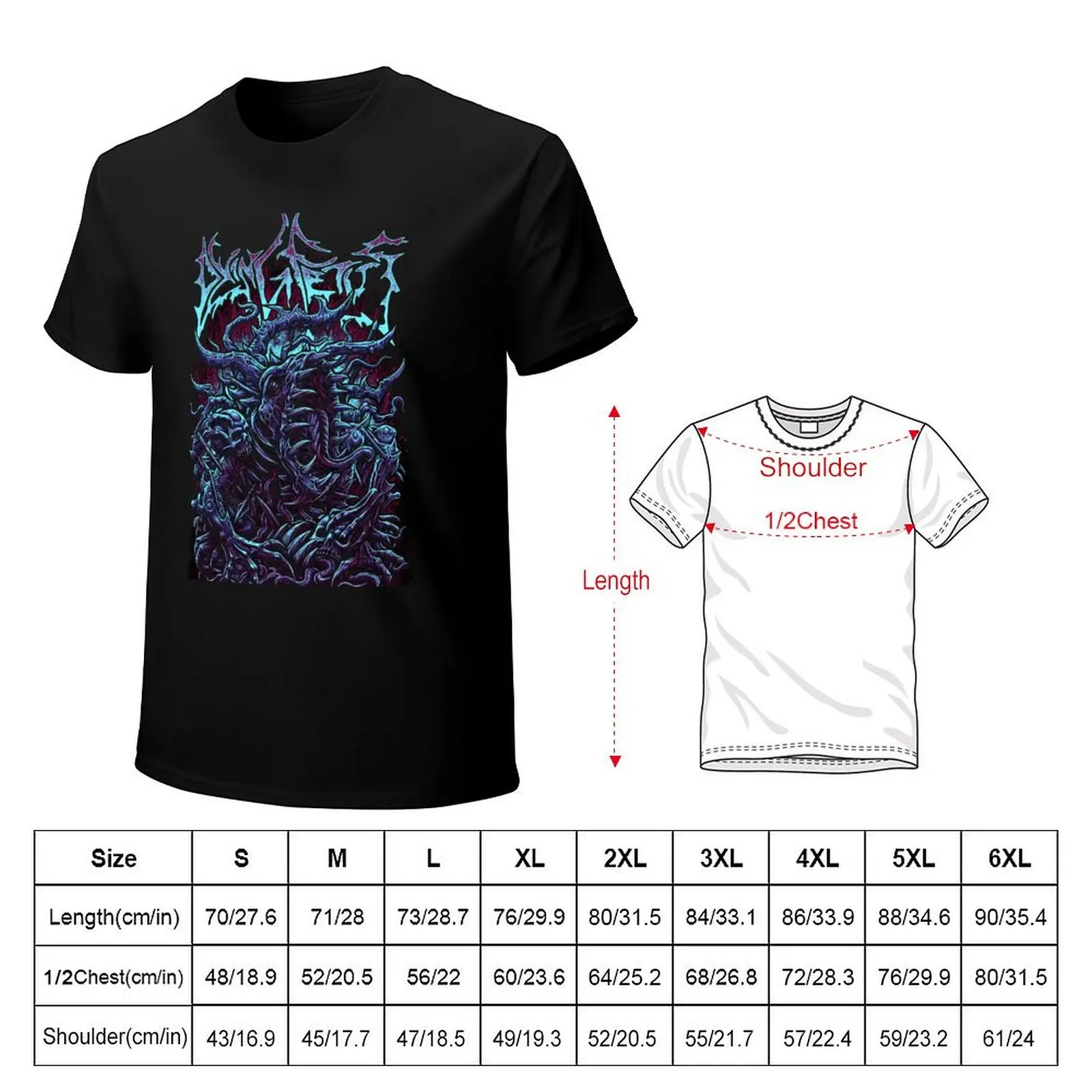 Dying Fetus Alien T-Shirt t shirts for man pack white T-Shirt