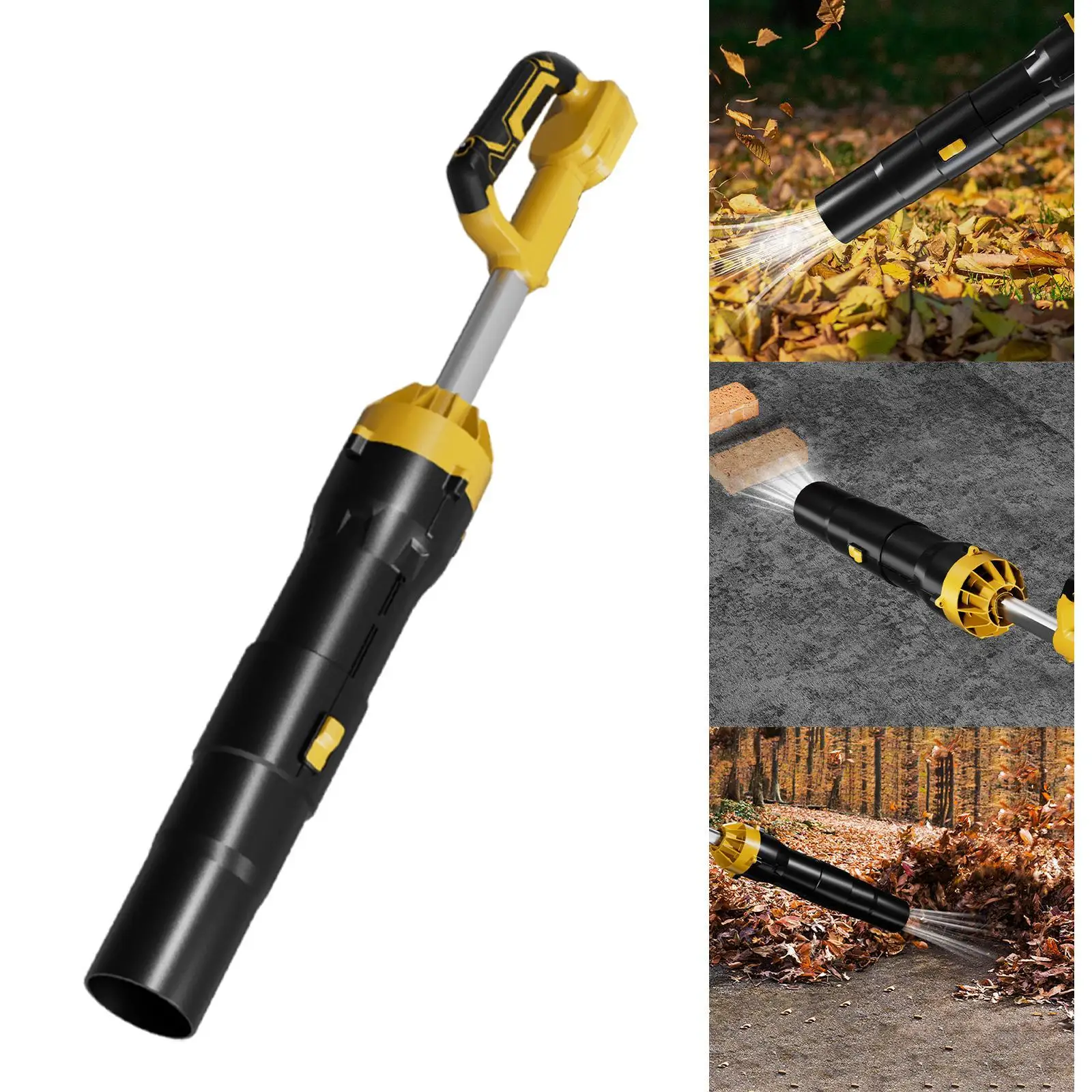 

Ручной вентилятор Электрический вентилятор Высокомощный вентилятор для выдувания опавших листьев Очистка патио Уход за газоном и пыль Подъездная дорога Двор