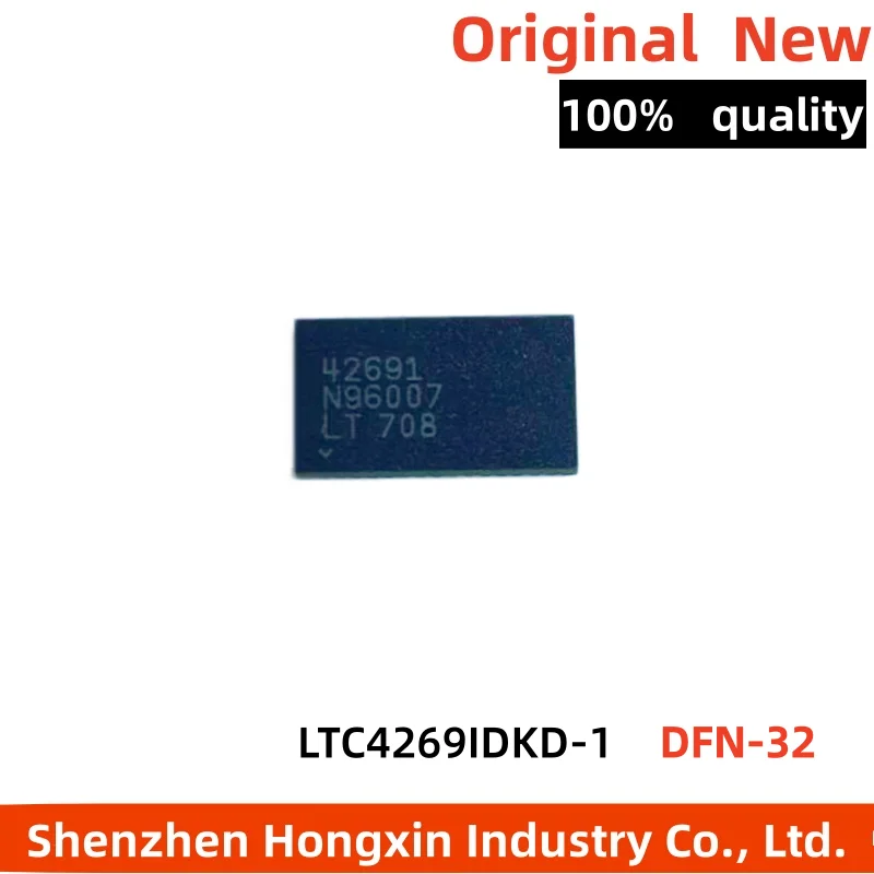 

1 piece of LTC4269IDKD-1 # PBF DFN-32 (4x7) PoE Ethernet power supply controller chip IC