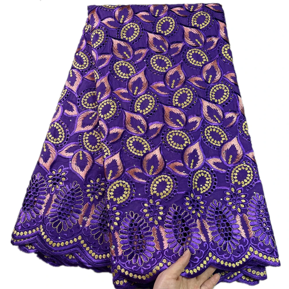 

Swiss Voile Lace Fabric for Women Dress Garment, African Lace, High Quality, 5 Yards, 2023