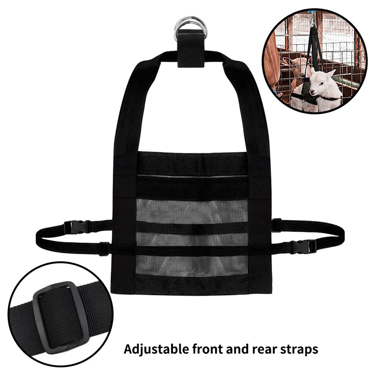 Weighing Scale Sling Calf Sling For Weighing Small Animals Hang Weight Scale Sling With Adjustable Strap For Weighing Lamb Baby