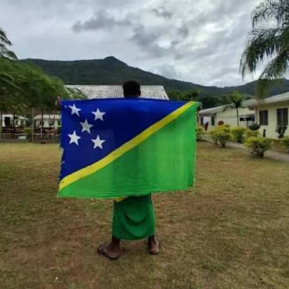 Xiangying 90x150cm Solomon Islands Flag For Decoration