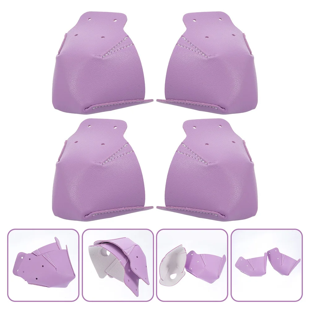 교체 가능한 스케이트 발가락 커버 롤러 스케이트 신발용 내마모성 보호 장치 스케이트 액세서리 팀 스포츠