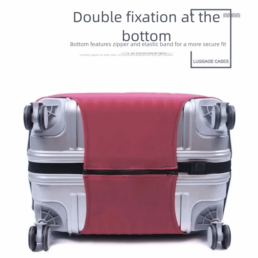 Trolley-Koffer, kratzfest, Gepäckschutz, niedliches Tier, Diebstahlschutz, Gepäckabdeckung, staubdicht, elastisch, Kofferabdeckungen, 45,7–81,3 cm