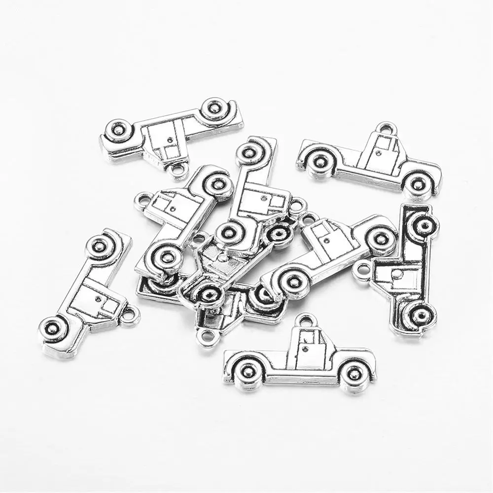 20 Pcs Truck Charms Pendant Style Alloy Pendants Pick Up Truck Jewelry Making Charms Metal Charms Pendant Ornament