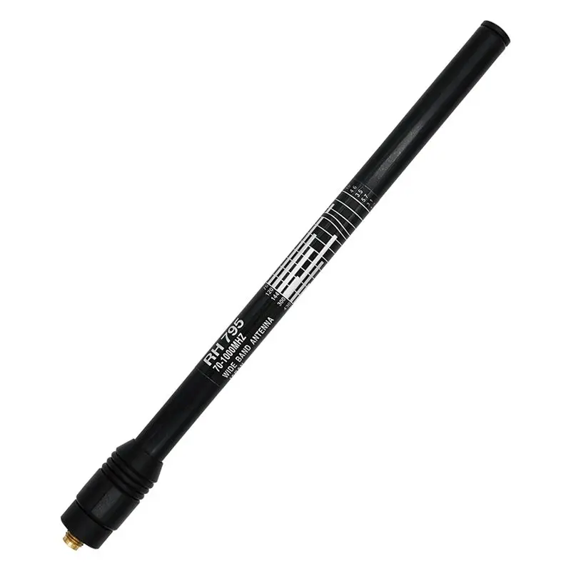 Premium-SMA-Female RH795 Telescopic Scanner Antenna Wideband 70-1000Mhz Mhz Adjustable Length 7.6