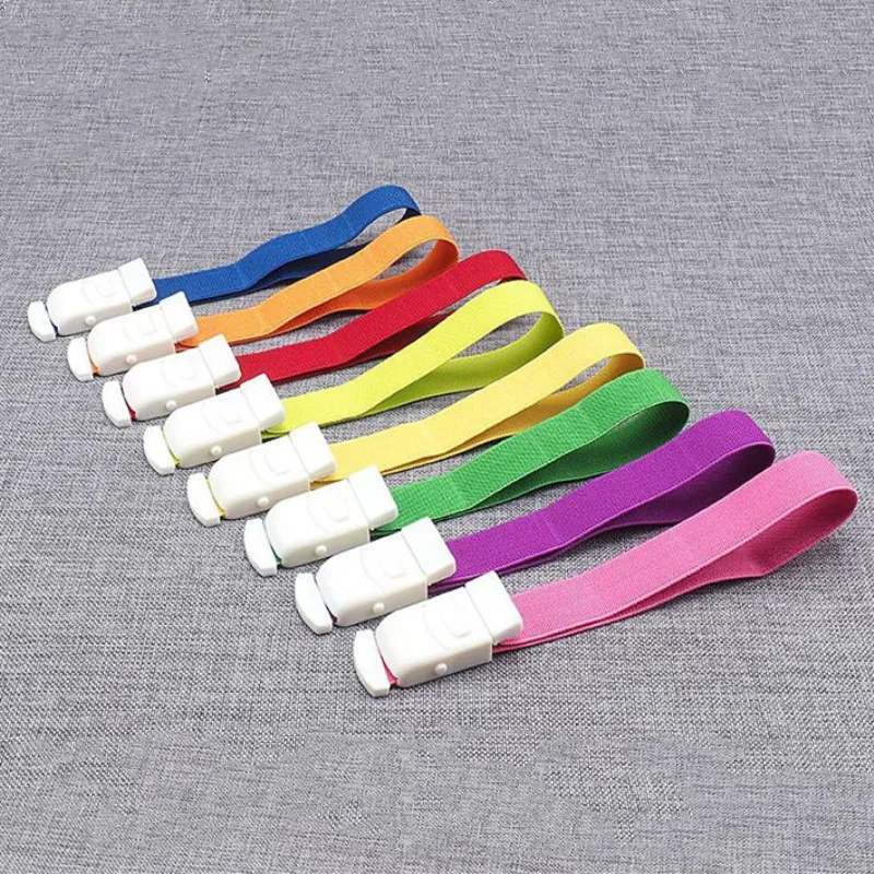 1Pc Elastic Tourniquet 2.5*40CM Quick Release Buckle, Medical Venipuncture & Outdoor Emergency First Aid
