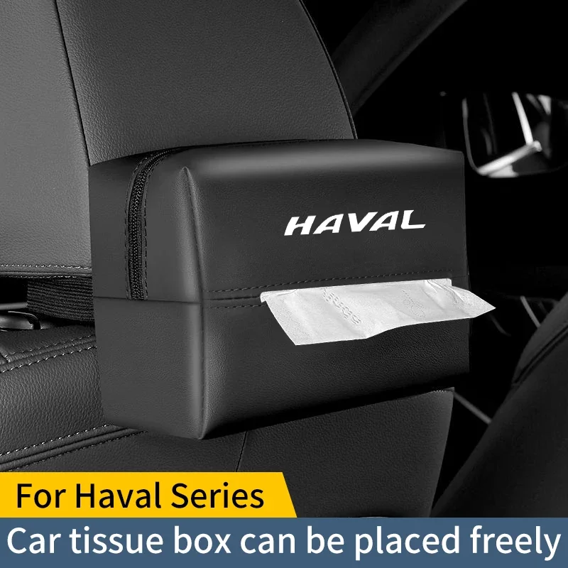 For Haval M1 M2 M4 M6 H2 H3 H5 H6 H7 H9 Car Tissue Box Car Armrest Box Sun Visor Backrest Hanging Multifunctional Paper Box