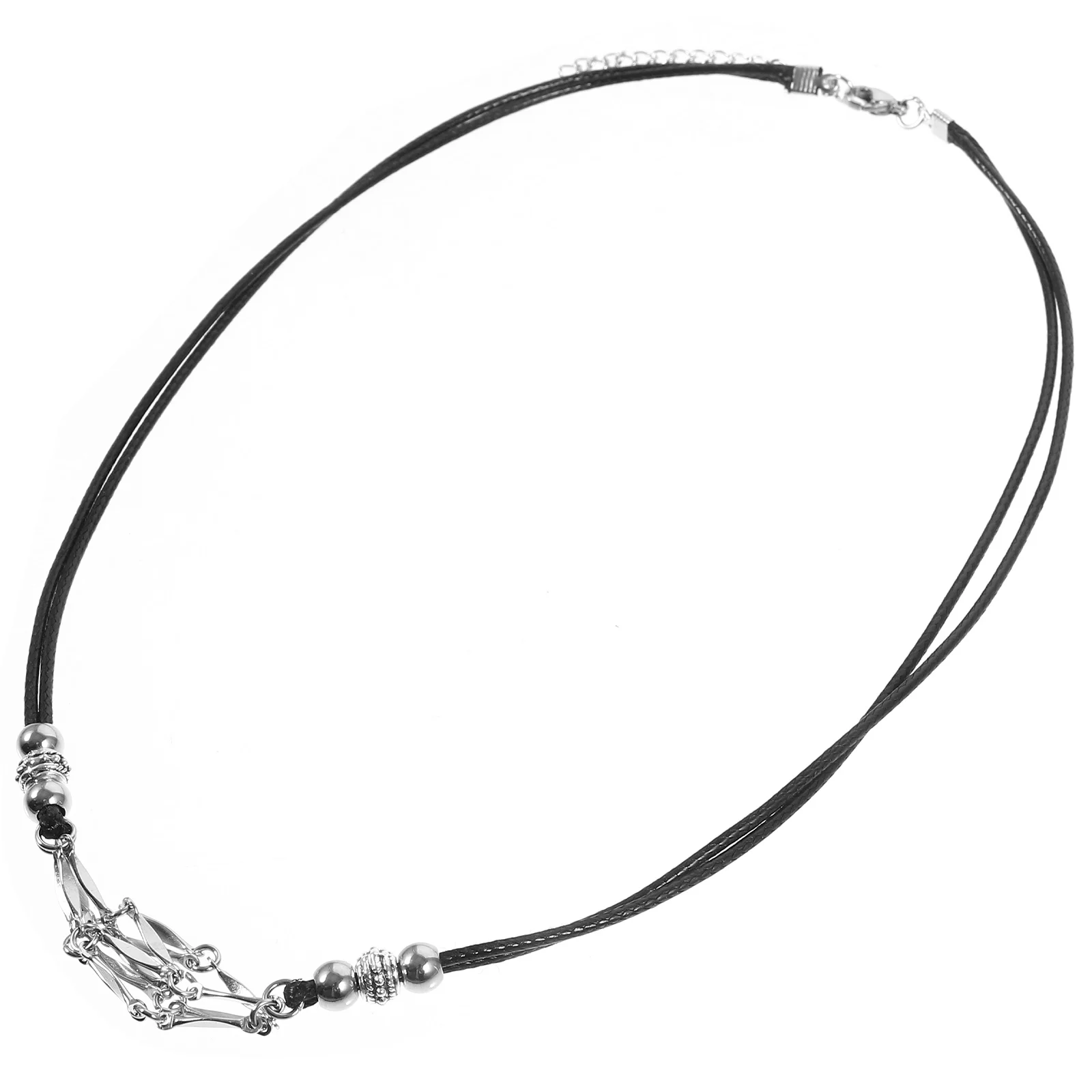 

1pcs Crystal Pendant Holder Necklace Metal Cage Chain For Stones Necklaces Elegance Adjustable Durable Jewelry Accessory