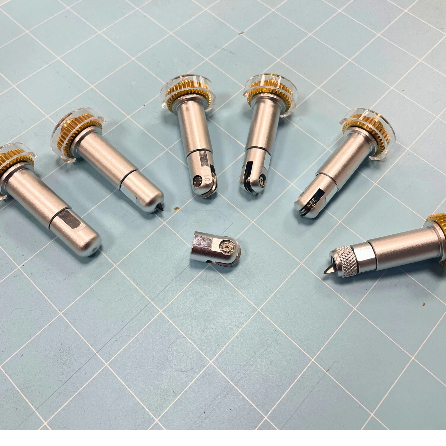 Per macchine della serie Maker Pacchetto combinato ruota di punteggio/lama per perforazione/punta per goffratura fine/set di lame ondulate/punta per incisione/lama per coltello