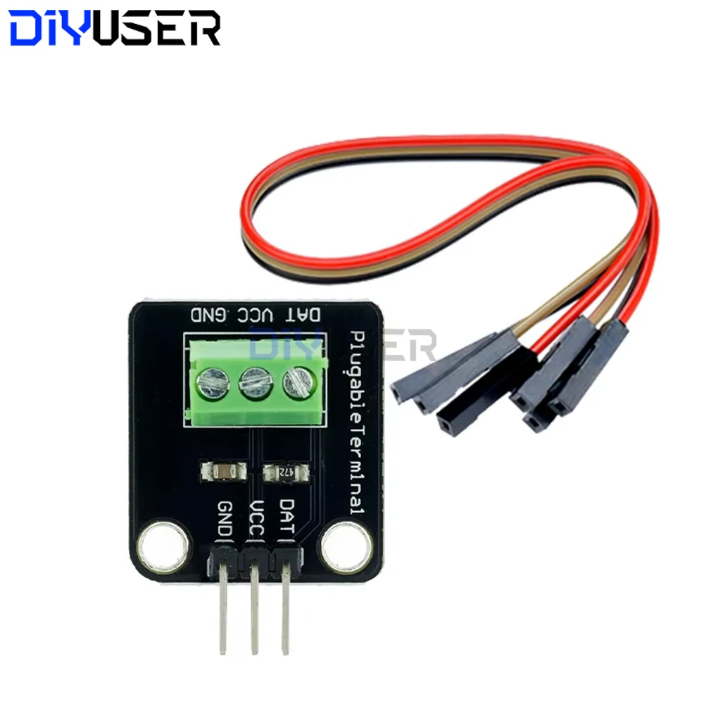 DS18B20 Temperature Sensor Waterproof Probe 100cm Cable for Arduino, -55°C to +125°C, Stainless Steel