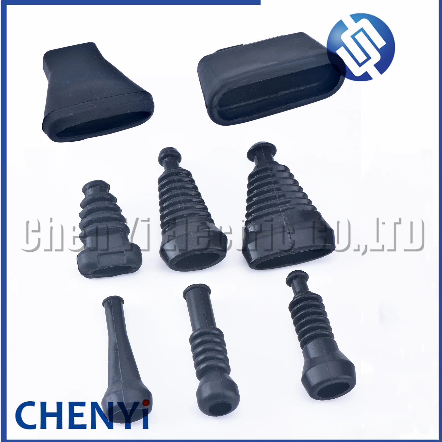 5 Pcs 2 3 4 5 6 7 8 Pins Waterproof Automotive Wire Connector Cover Rubber dustproof silicone sleeve For Connector plug Socket