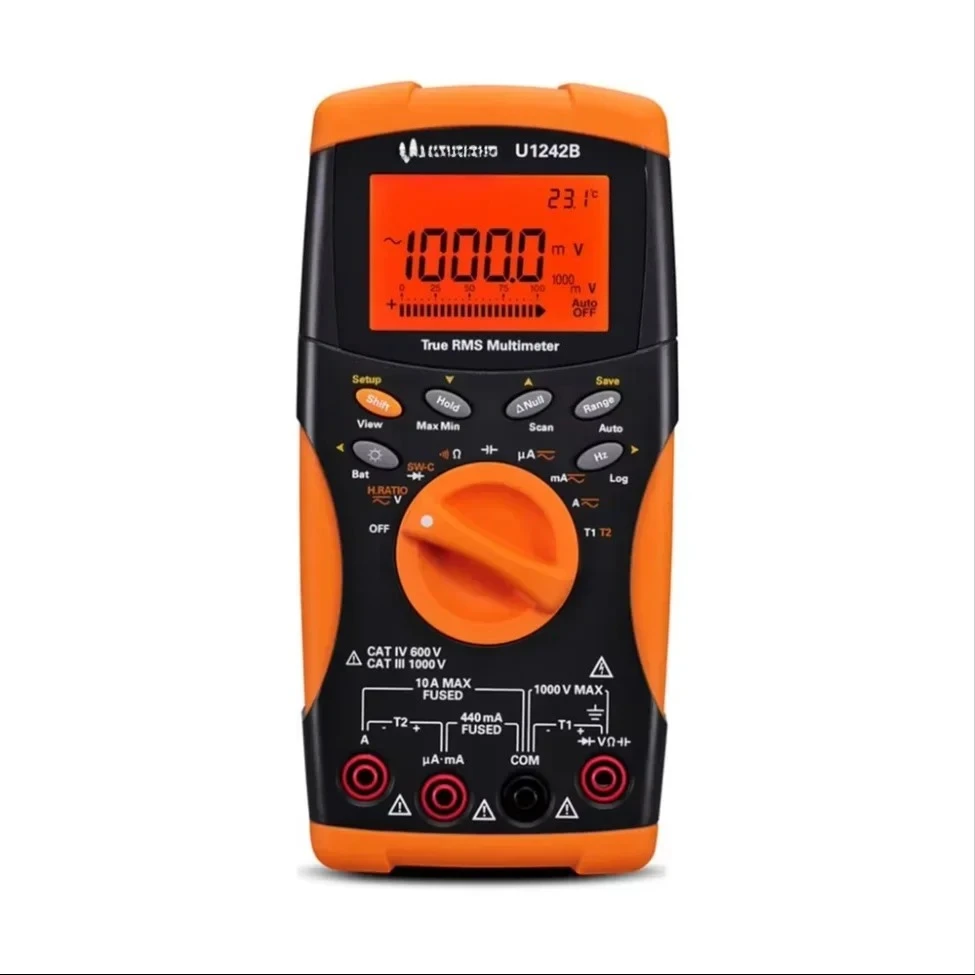 

U1242B Handheld Digital Multimeter, 4 Digit, Basic