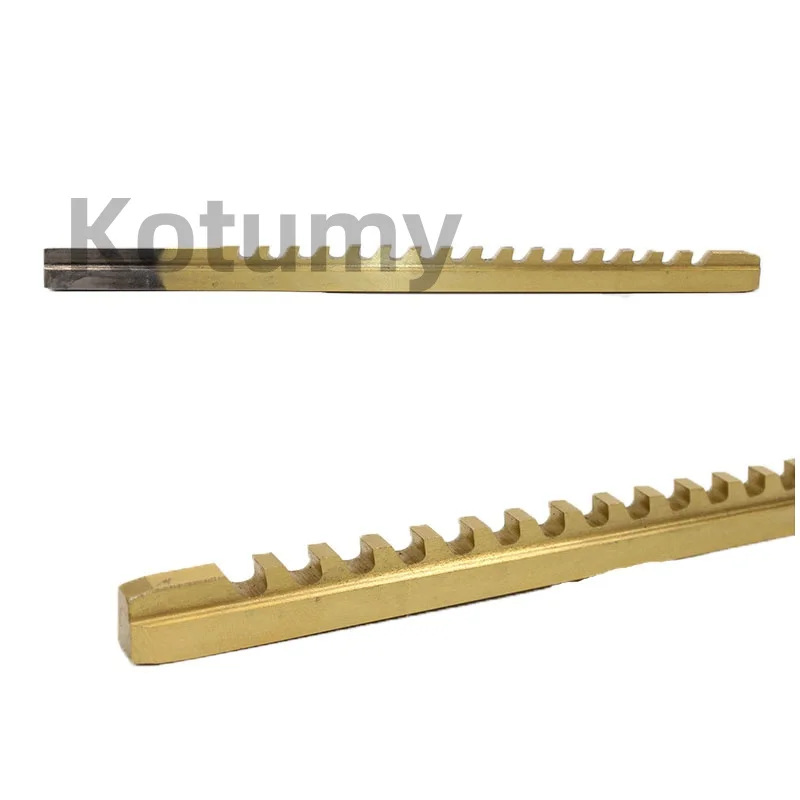 Useful 18Pcs HSS Push‑Type Keyway Broach Kit Metric Broaching Cutter With Shim Bushing For Machine Shop Metalworking Work