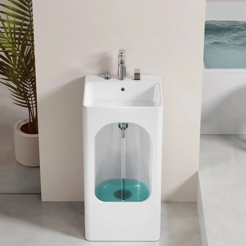 

Новая многофункциональная интегрированная раковина-таз для умывания и мытья полов, двойного назначения для рук и ног, для ванной комнаты